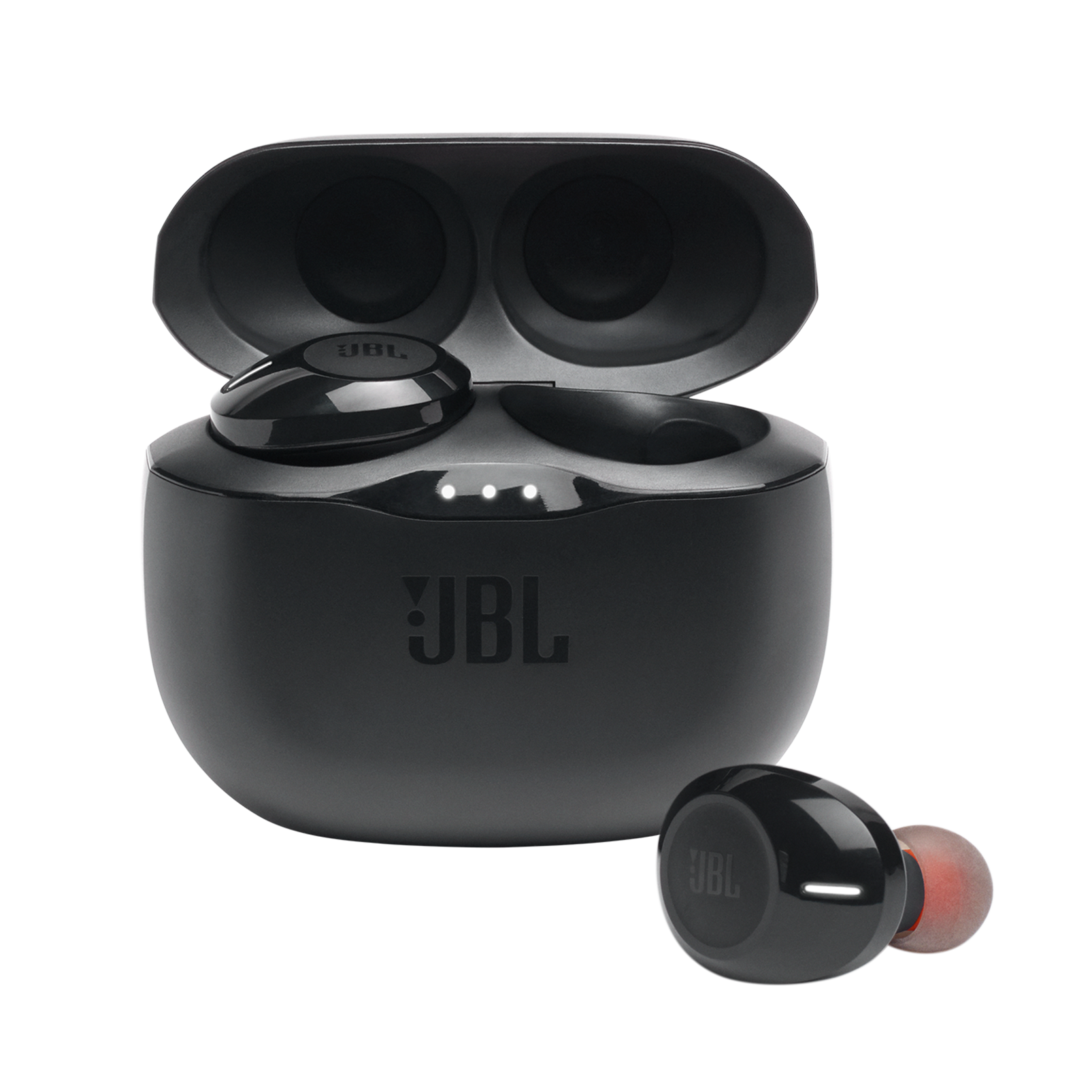 JBL Tune 125TWS - Black - True wireless earbuds - Hero